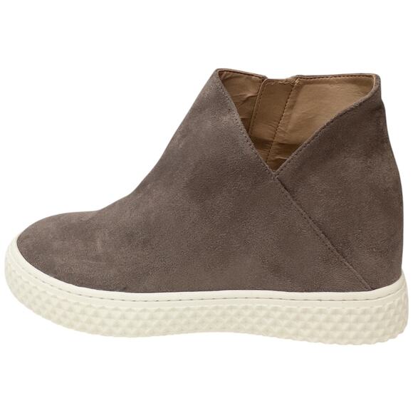Aerosoles Zirah Tan Taupe Ankle Boots Side Zip Women's Size 8 - Picture 1 of 7